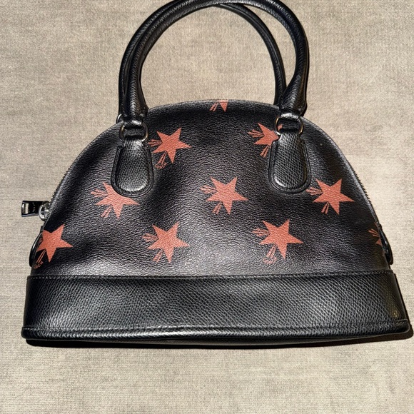 Coach Black and Pink Star Satchel EC - Picture 2 of 7